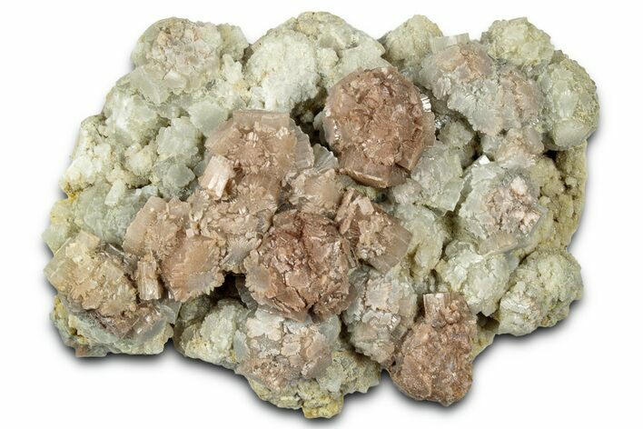 Sparkling, Twinned Aragonite Crystal Cluster - Utah #331329